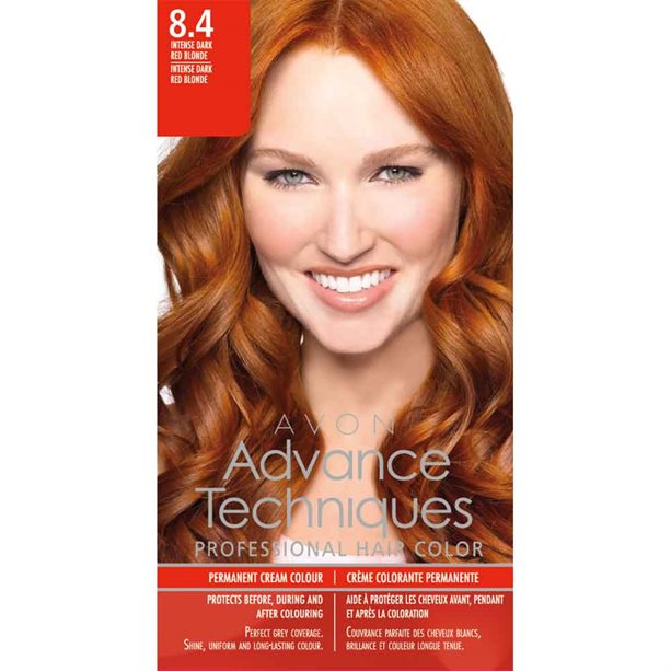 Avon Permanent Hair Dye - Intense Copper   Intense Copper - The  Cosmetics Fairy