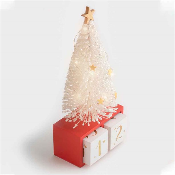 Avon LightUp LED Countdown Christmas Tree The Cosmetics Fairy